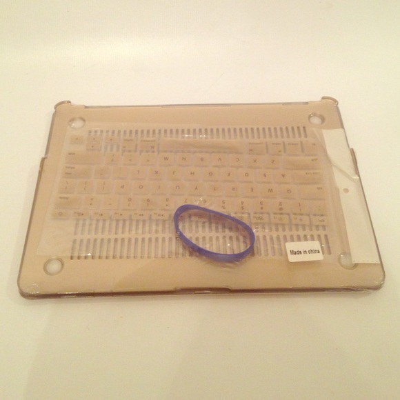 Gold Apple Laptop Case