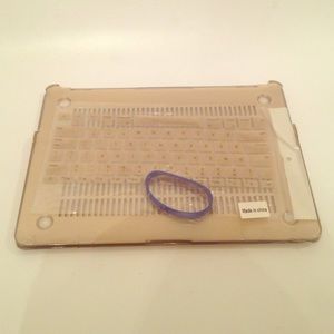 Gold Apple Laptop Case