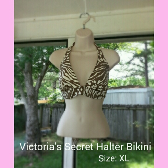 📵SOLD📵VICTORIA'S SECRET Halter Bikini ** Size XL