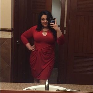 Michael Kors Dresses - Michael Kors red long sleeve dress Michael Kors Dresses - Michael Kors red long sleeve dress