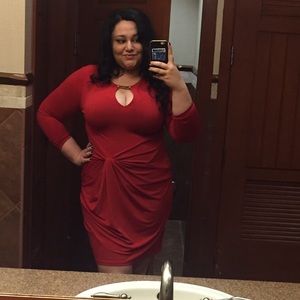 Michael Kors Dresses - Michael Kors red long sleeve dress Michael Kors Dresses - Michael Kors red long sleeve dress