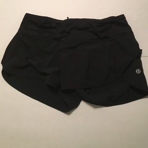 lululemon speed shorts