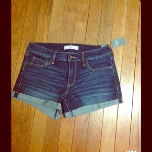 Low Rise Jean Shorts