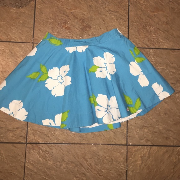 Hollister floral skirt