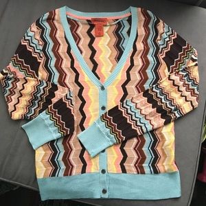NWOT Missoni for Target Cardigan