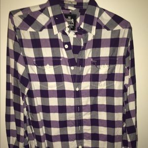 Express Slim Fit Plaid Shirt