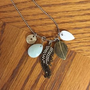 Silver necklace from American Eagle
