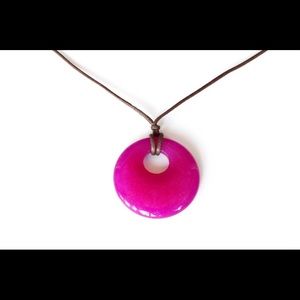 FLASH SALE! Royal Pink Stone Necklace