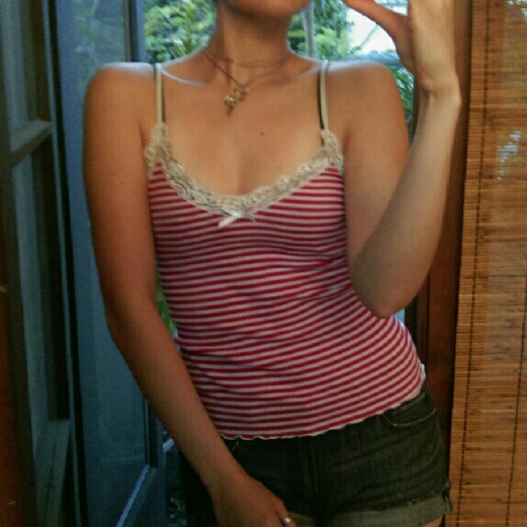 Anthropologie Striped Camisole