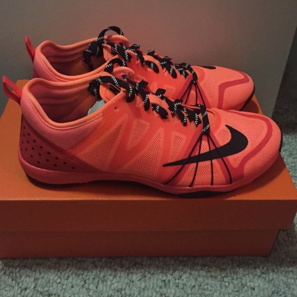 Bright Nike Free training shoe