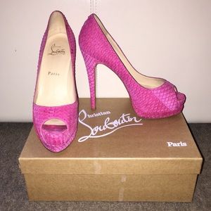 💯 Authentic Christian Louboutin Watersnake