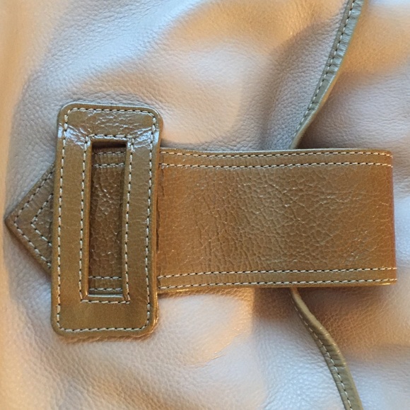 Sage green Jigsaw brand handbag - Picture 2 of 3