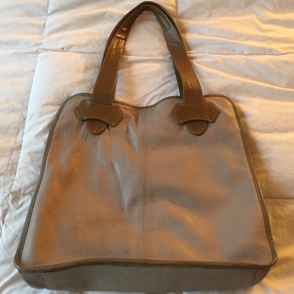 Sage green Jigsaw brand handbag - Picture 3 of 3