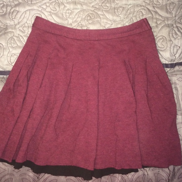 Maroon Tennis Skirt
