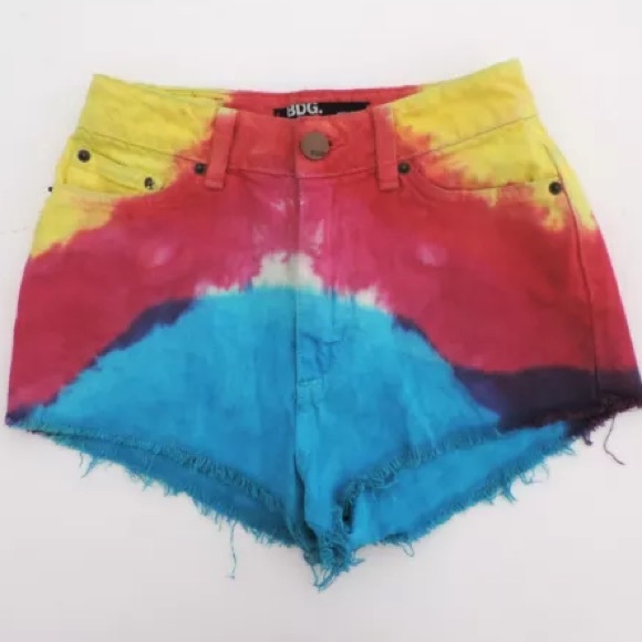 Urban Outfitters Pants - ❌SOLD❌Urban Outfitters BDG Tie Dye Jean Shorts