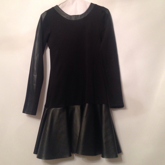 Black Peplum Dress