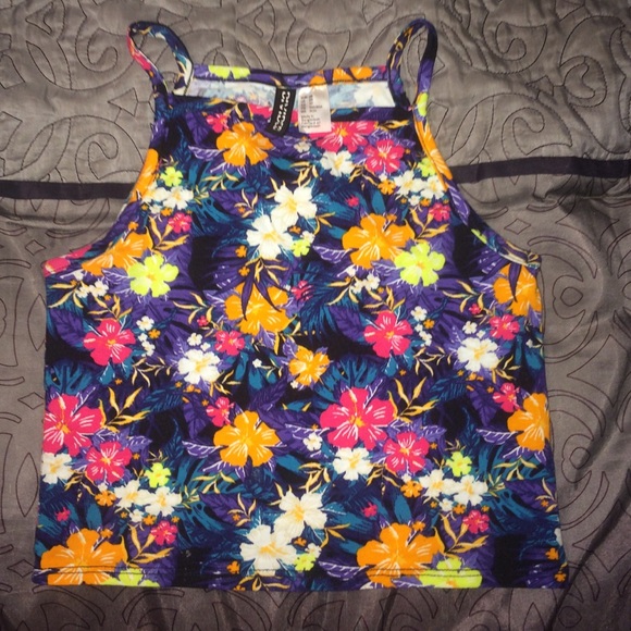 Floral Crop Top