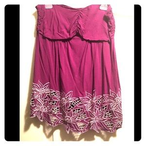 Torrid purple tube top