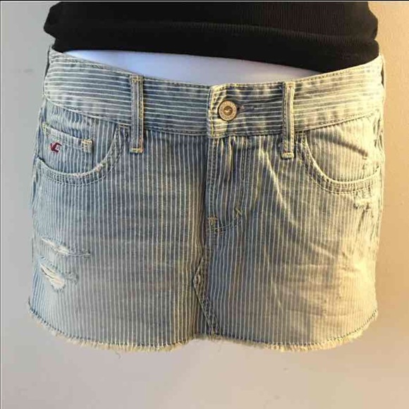 New Hollister Jean Skirts