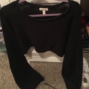 Cropped sweater