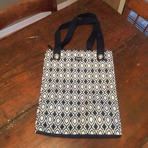 Thirty-One tall organizing tote purse NIB Navy