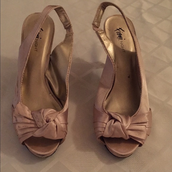 Fiona Night Champagne Heels