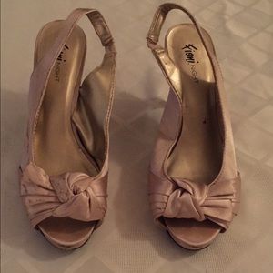 Fiona Night Champagne Heels