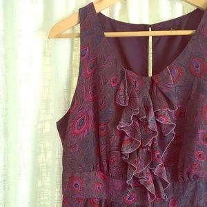 I [heart] Ronson Peacock Feather Dress