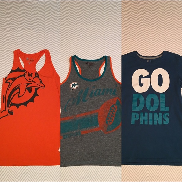 Miami Dolphins Tee and Tank Bundle