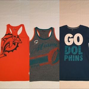 Miami Dolphins Tee and Tank Bundle