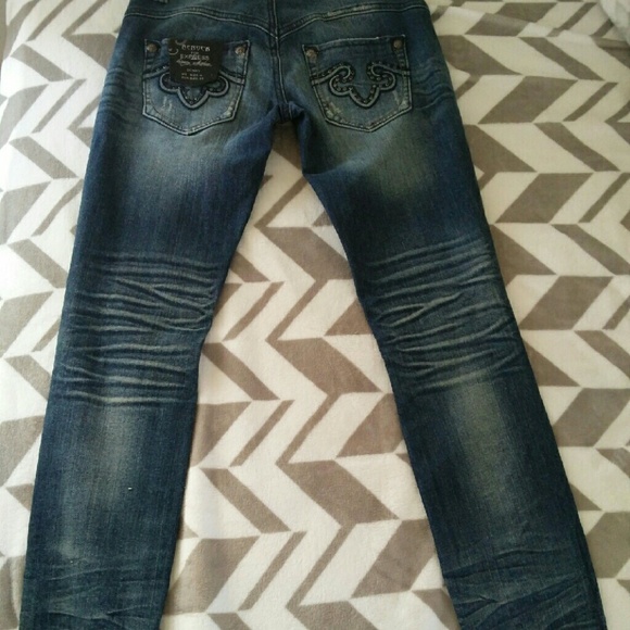 Express ReRock grommet jeans - Picture 3 of 4