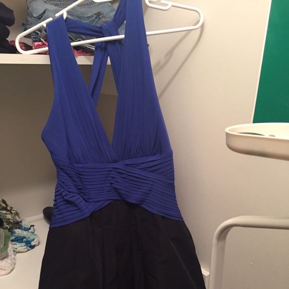 Semi-Formal BCBG halter dress