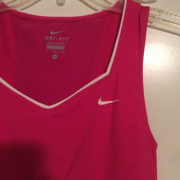 Nike Dri Fit Exercise Running Yoga bra lined Top S - Picture 2 of 3