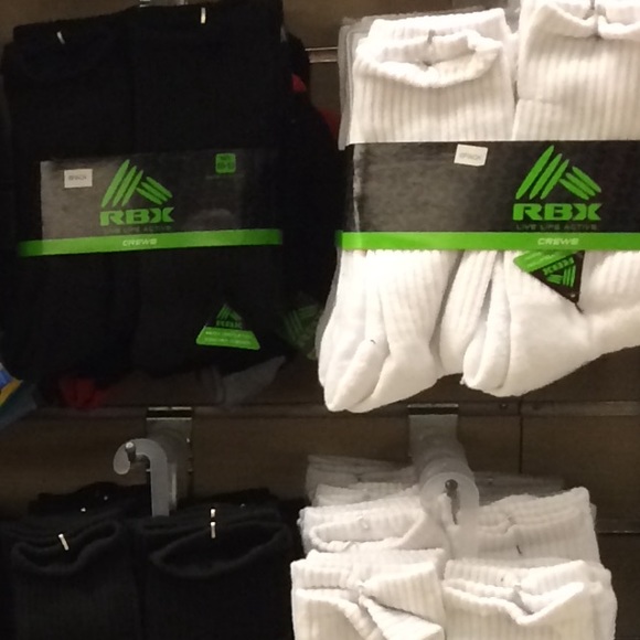 RBX Men's socks sz 9-12 (Fits women szs 8.5+) - Picture 3 of 4