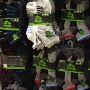RBX Men's socks sz 9-12 (Fits women szs 8.5+)