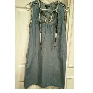 J. CREW DENIM DRESS