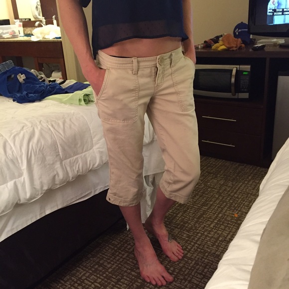 Abercrombie Capri khakis