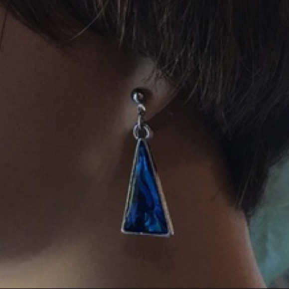 Abalone Stud Earrings - Picture 4 of 6