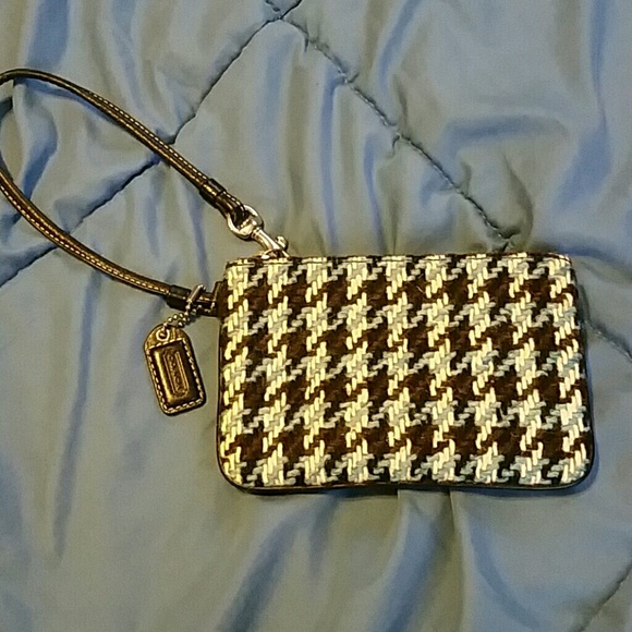 Coach brand wristlet