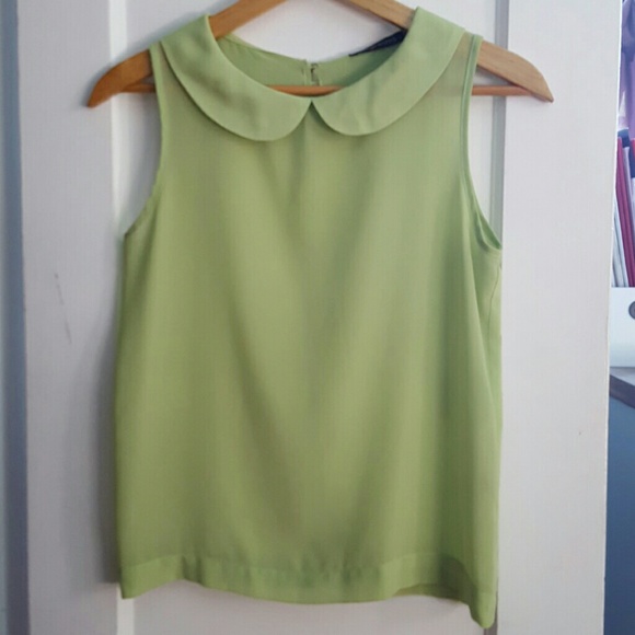 Foreign Exchange Peter Pan Collar Blouse