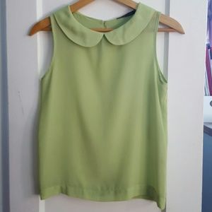 Foreign Exchange Peter Pan Collar Blouse