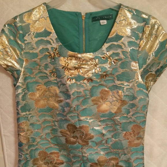 Gold Pim and Larkin Dress