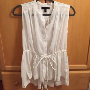 Breezy White Banana Republic Blouse