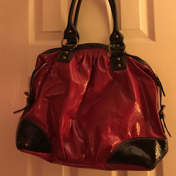 Glossy Shoulder Bag