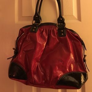 Glossy Shoulder Bag
