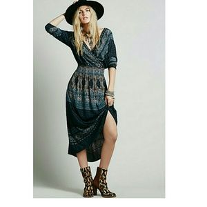 Free People She's a Lady Dress - Jade/ Medium
