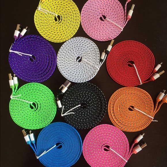 10FT COLORFUL USB CHARGER FOR iPHONE 5 5S 5C iOS8