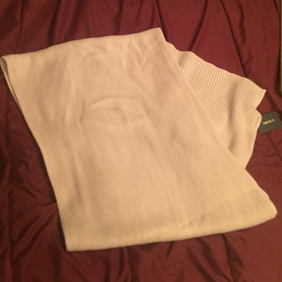 Forever 21 Cream Over sized Scarf
