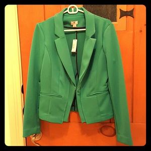 Worthington brand beautiful green blazer..sz Large