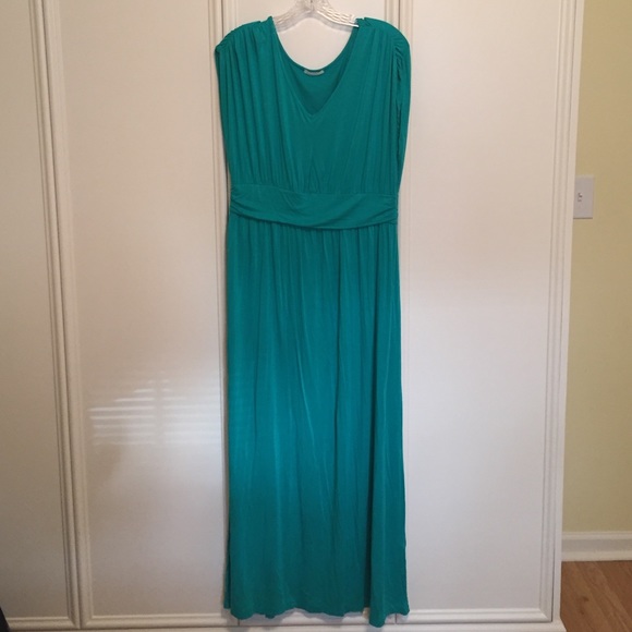 Grecian inspired maxi dress